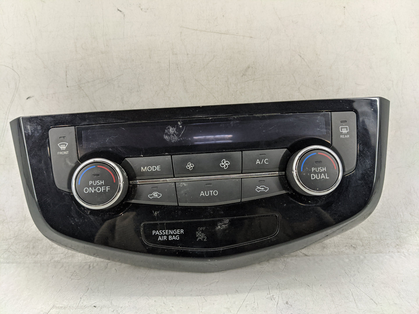 2017-2022 Nissan Rogue Climate Control Module Temperature AC/Heater Replacement P/N:27500 6MA0A Fits OEM Used Auto Parts - O