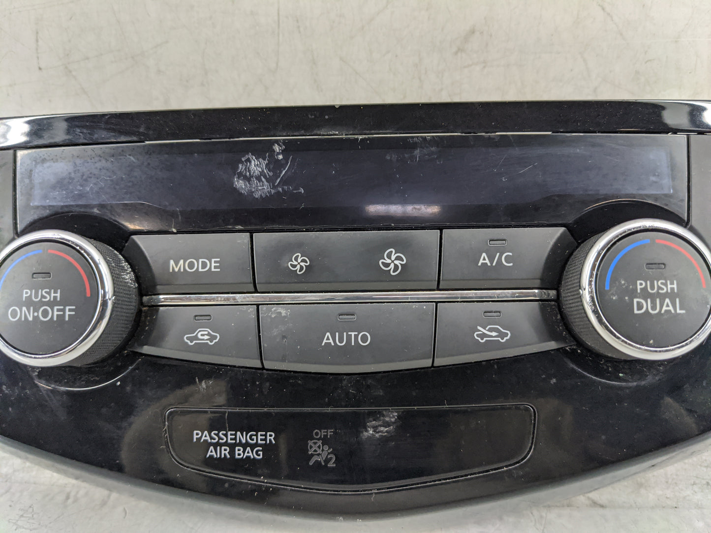 2017-2022 Nissan Rogue Climate Control Module Temperature AC/Heater Replacement P/N:27500 6MA0A Fits OEM Used Auto Parts - O