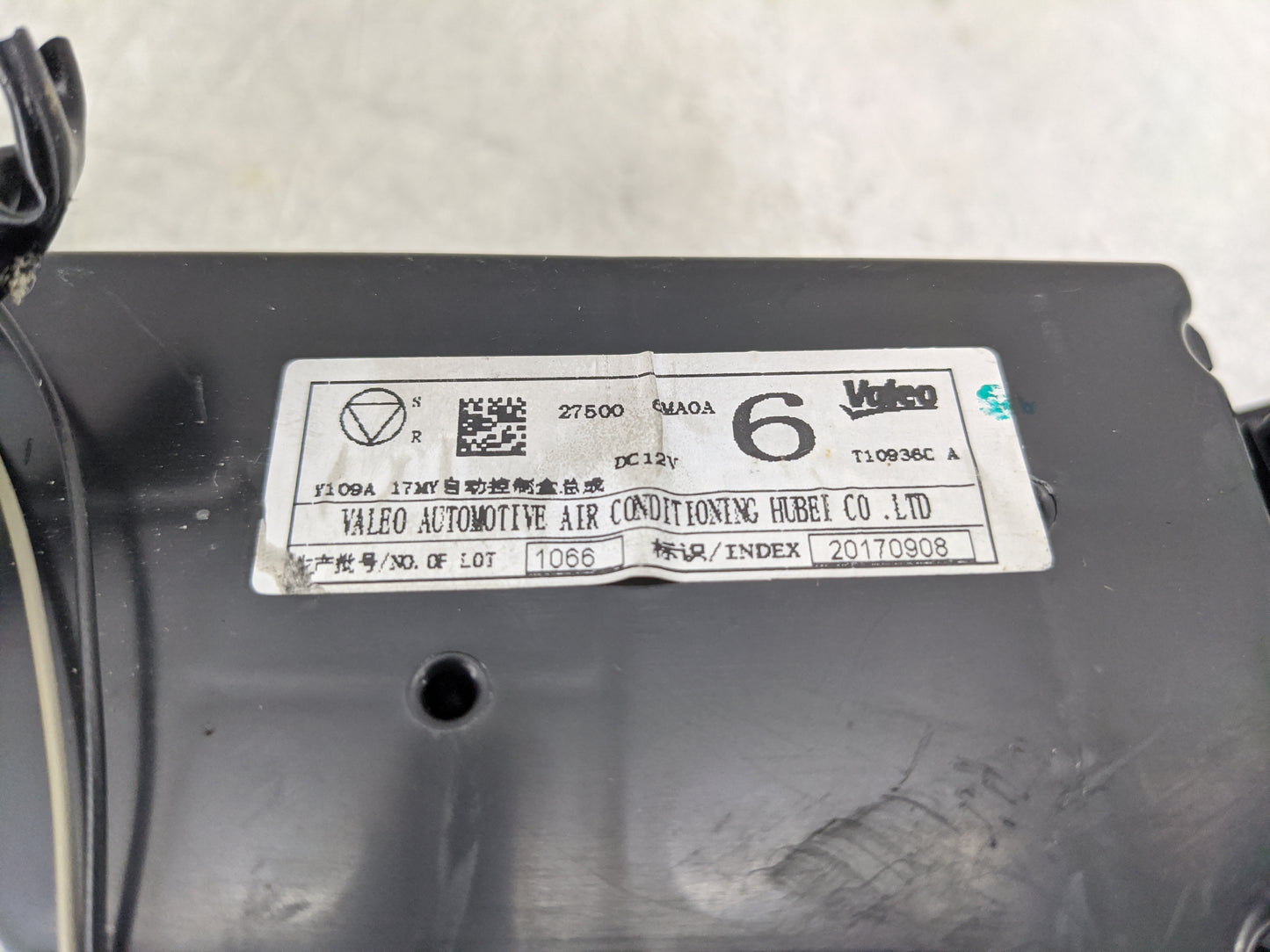 2017-2022 Nissan Rogue Climate Control Module Temperature AC/Heater Replacement P/N:27500 6MA0A Fits OEM Used Auto Parts - O