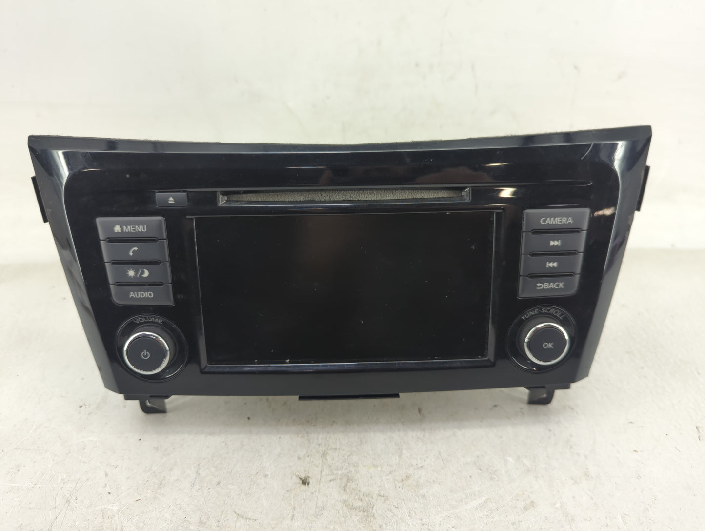 2018-2020 Nissan Rogue Radio AM FM Cd Player Receiver Replacement P/N:2591A7FH0A Fits Fits 2018 2019 2020 OEM Used Auto Part