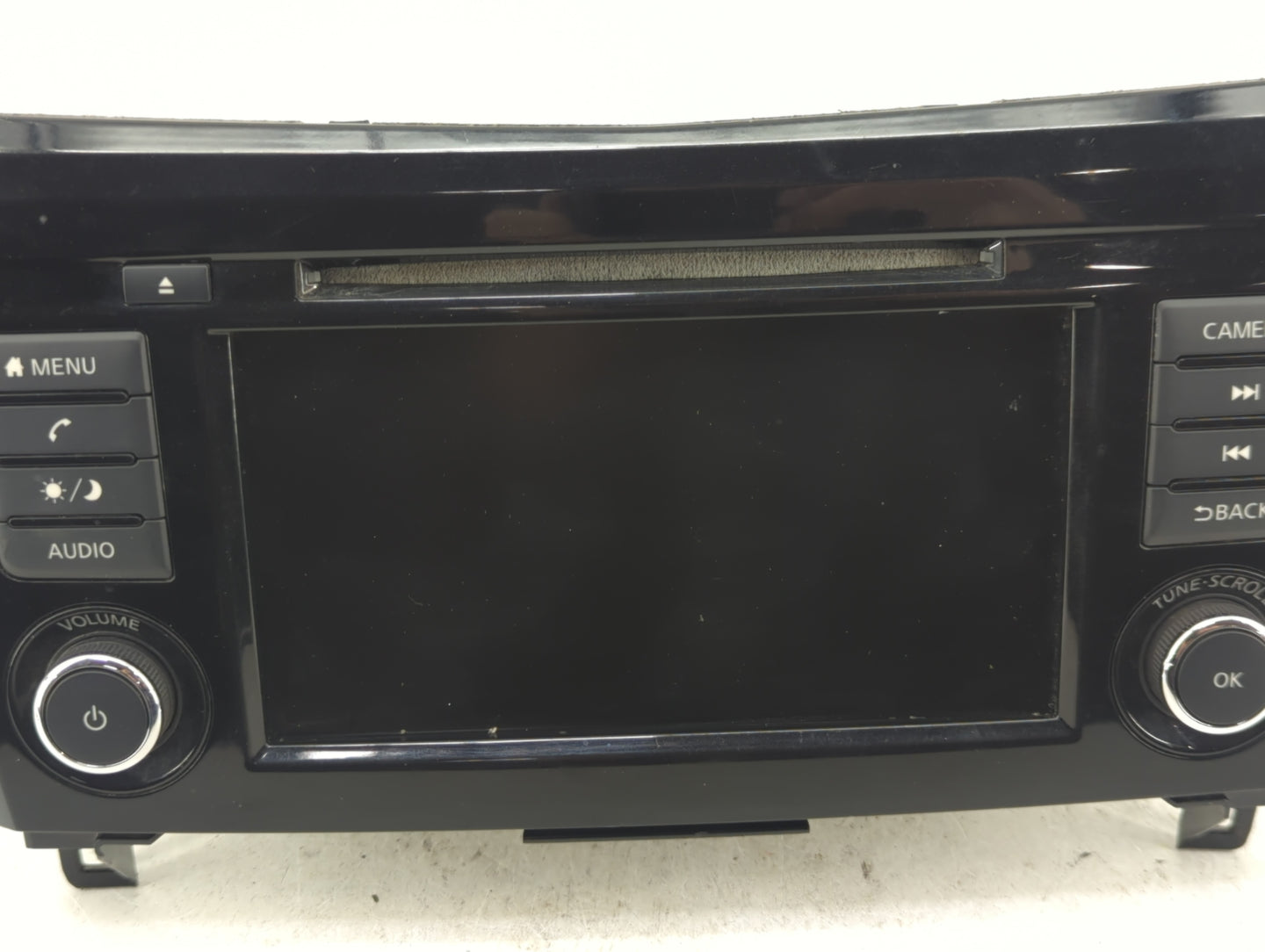 2018-2020 Nissan Rogue Radio AM FM Cd Player Receiver Replacement P/N:2591A7FH0A Fits Fits 2018 2019 2020 OEM Used Auto Part