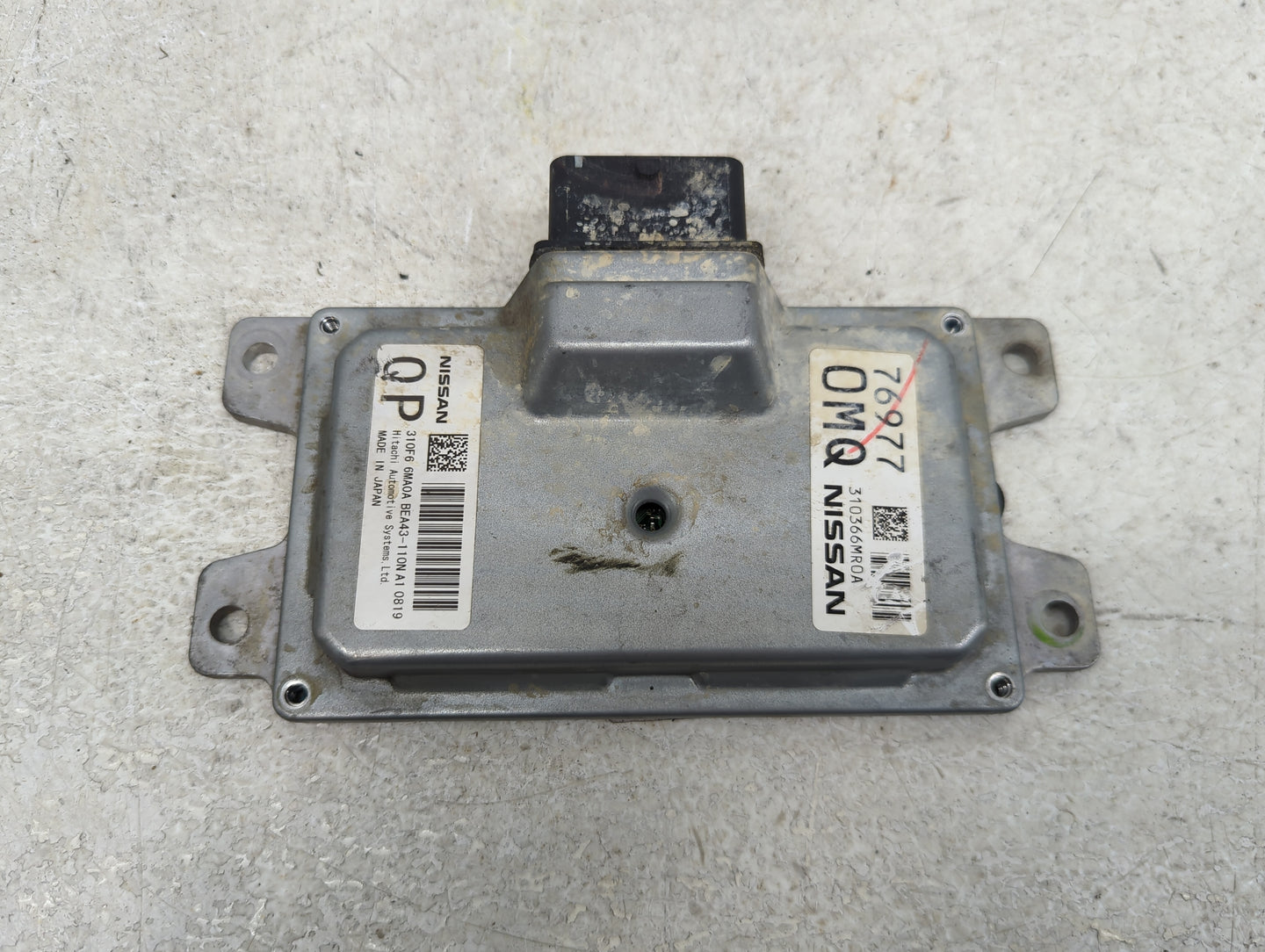 2018-2019 Nissan Rogue PCM Engine Control Computer ECU ECM PCU OEM P/N:310366MR0A Fits Fits 2018 2019 OEM Used Auto Parts - 