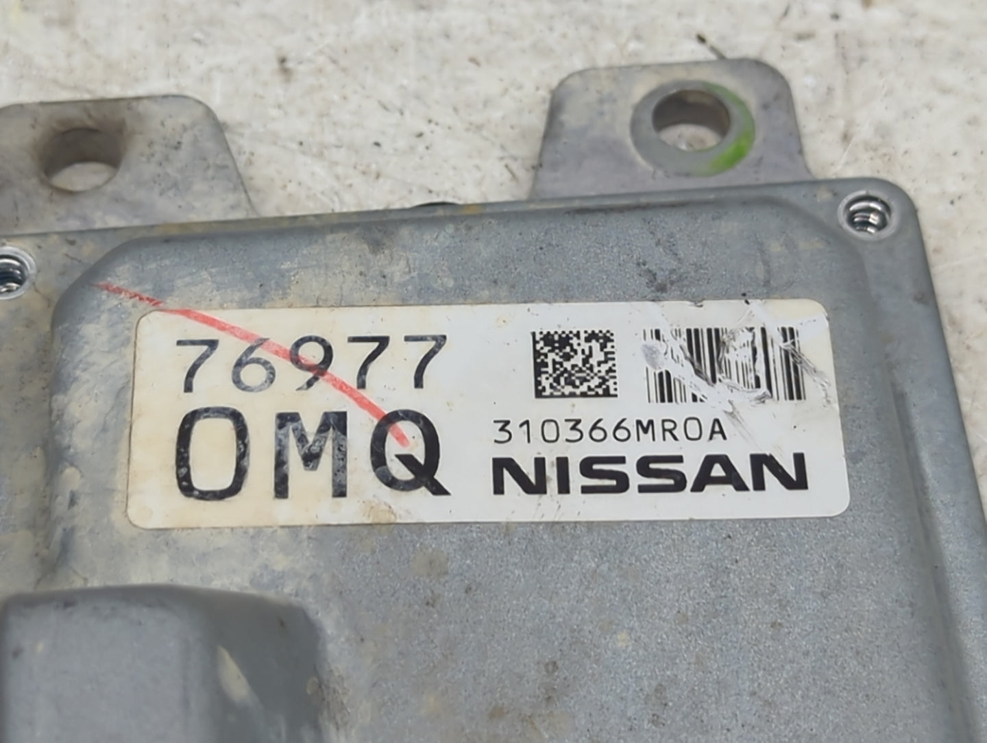2018-2019 Nissan Rogue PCM Engine Control Computer ECU ECM PCU OEM P/N:310366MR0A Fits Fits 2018 2019 OEM Used Auto Parts - 