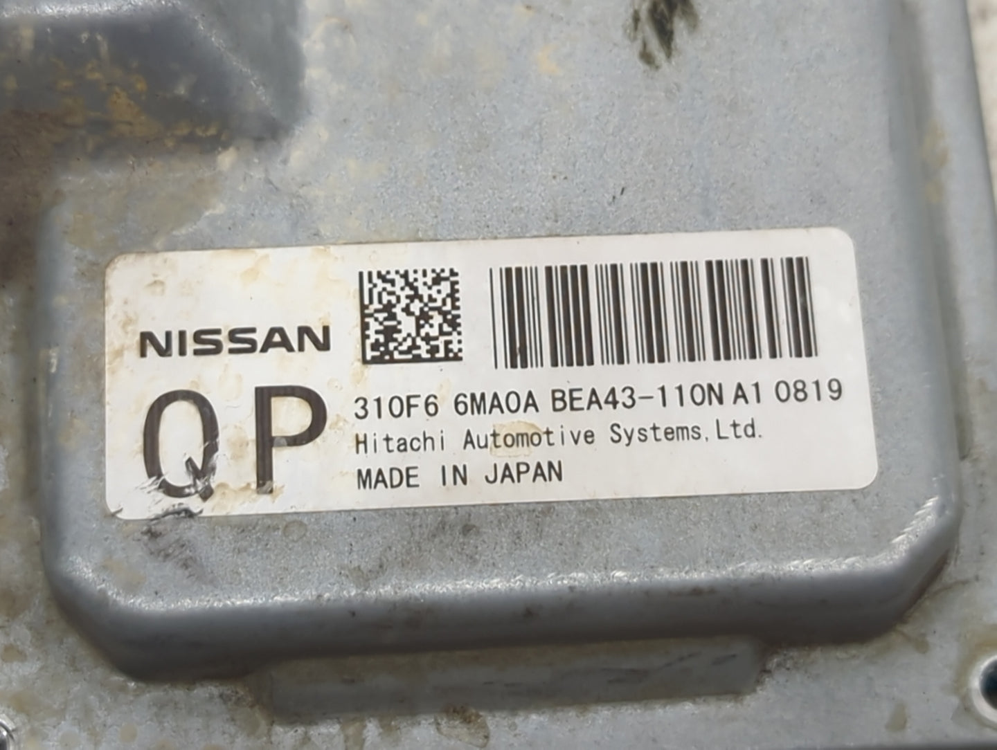 2018-2019 Nissan Rogue PCM Engine Control Computer ECU ECM PCU OEM P/N:310366MR0A Fits Fits 2018 2019 OEM Used Auto Parts - 