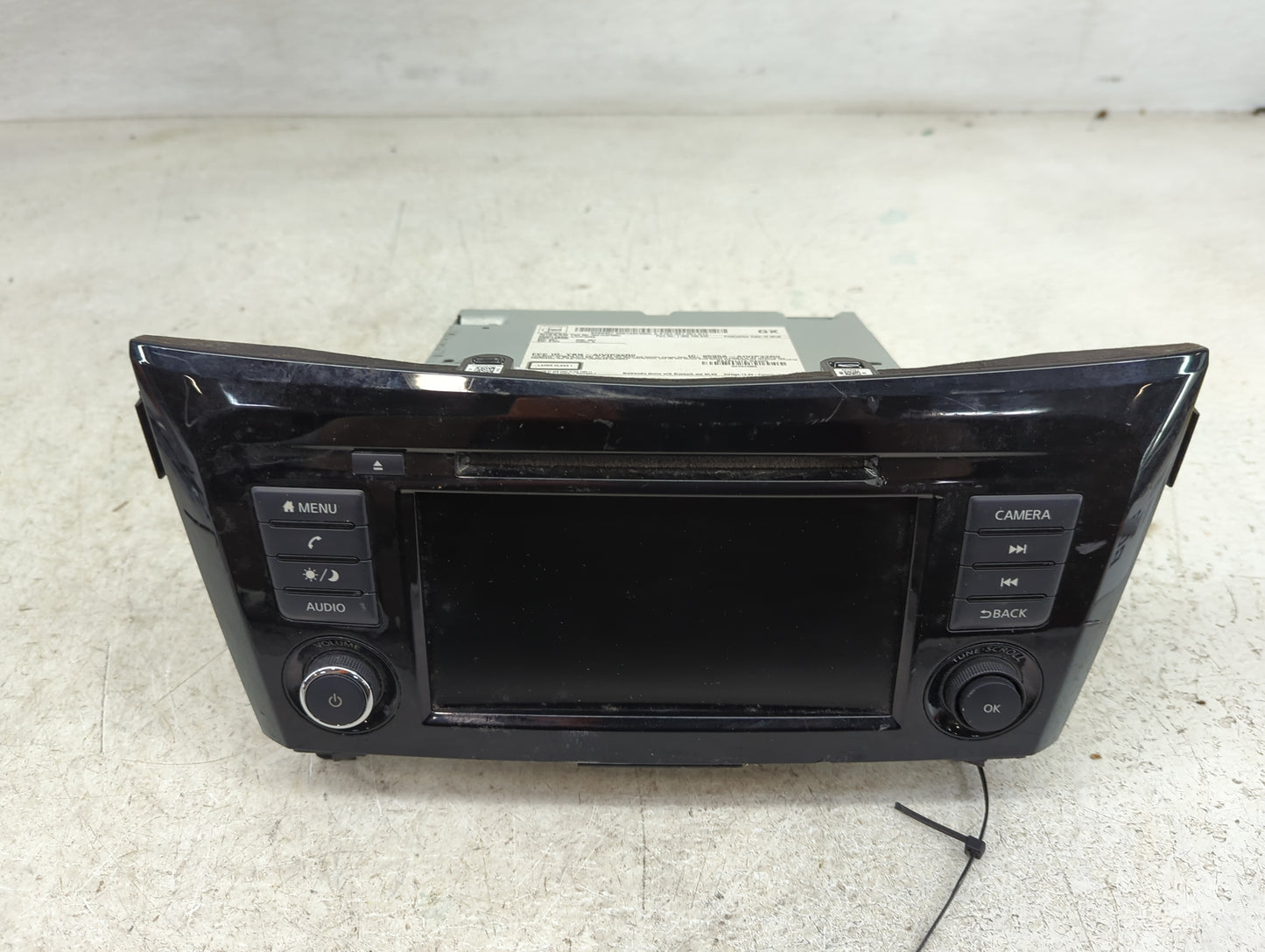2018-2020 Nissan Rogue Radio AM FM Cd Player Receiver Replacement P/N:7 505 750 845 2591A8FM0C Fits Fits 2018 2019 2020 OEM 