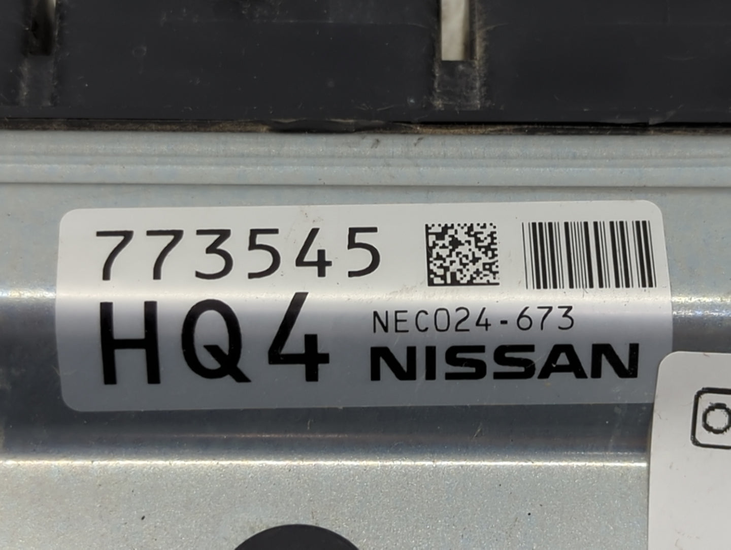 2018-2020 Nissan Rogue PCM Engine Control Computer ECU ECM PCU OEM P/N:NEC024-673 Fits Fits 2018 2019 2020 OEM Used Auto Par