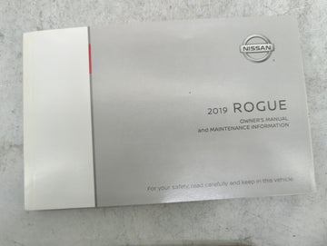 2019 Nissan Rogue Owners Manual Book Guide P/N:OM19EA 0T32U0 OEM Used Auto Parts