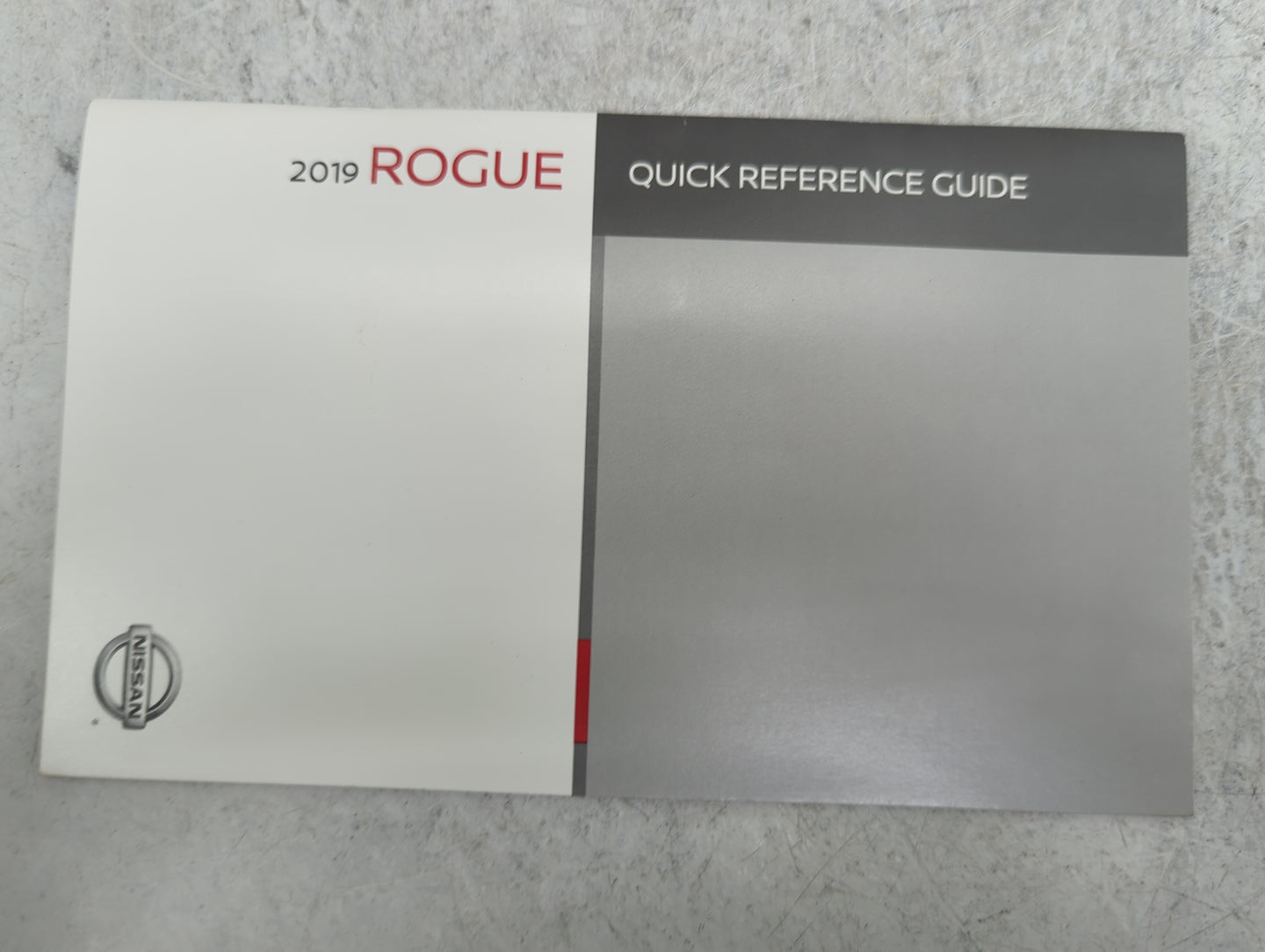 2019 Nissan Rogue Owners Manual Book Guide P/N:OM19EA 0T32U0 OEM Used Auto Parts - Oemusedautoparts1.com