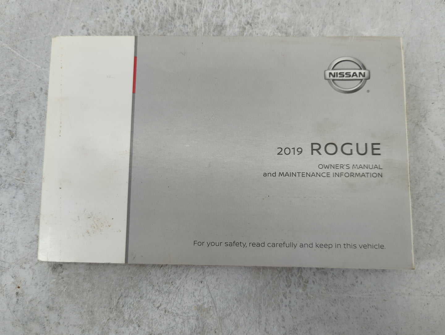 2019 Nissan Rogue Owners Manual Book Guide P/N:OM19EA 0T32U1 OEM Used Auto Parts - Oemusedautoparts1.com