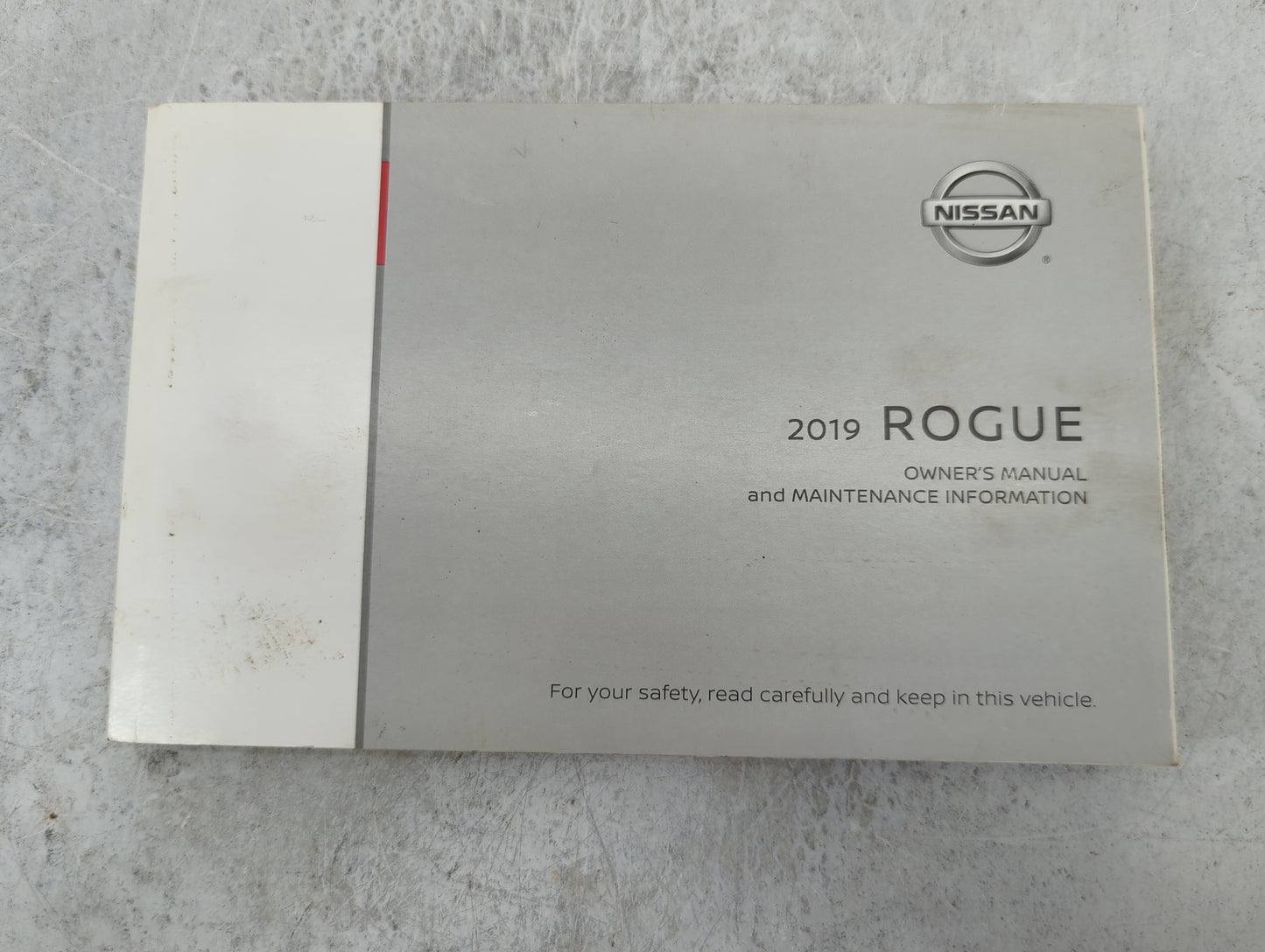 2019 Nissan Rogue Owners Manual Book Guide P/N:OM19EA 0T32U1 OEM Used Auto Parts - Oemusedautoparts1.com