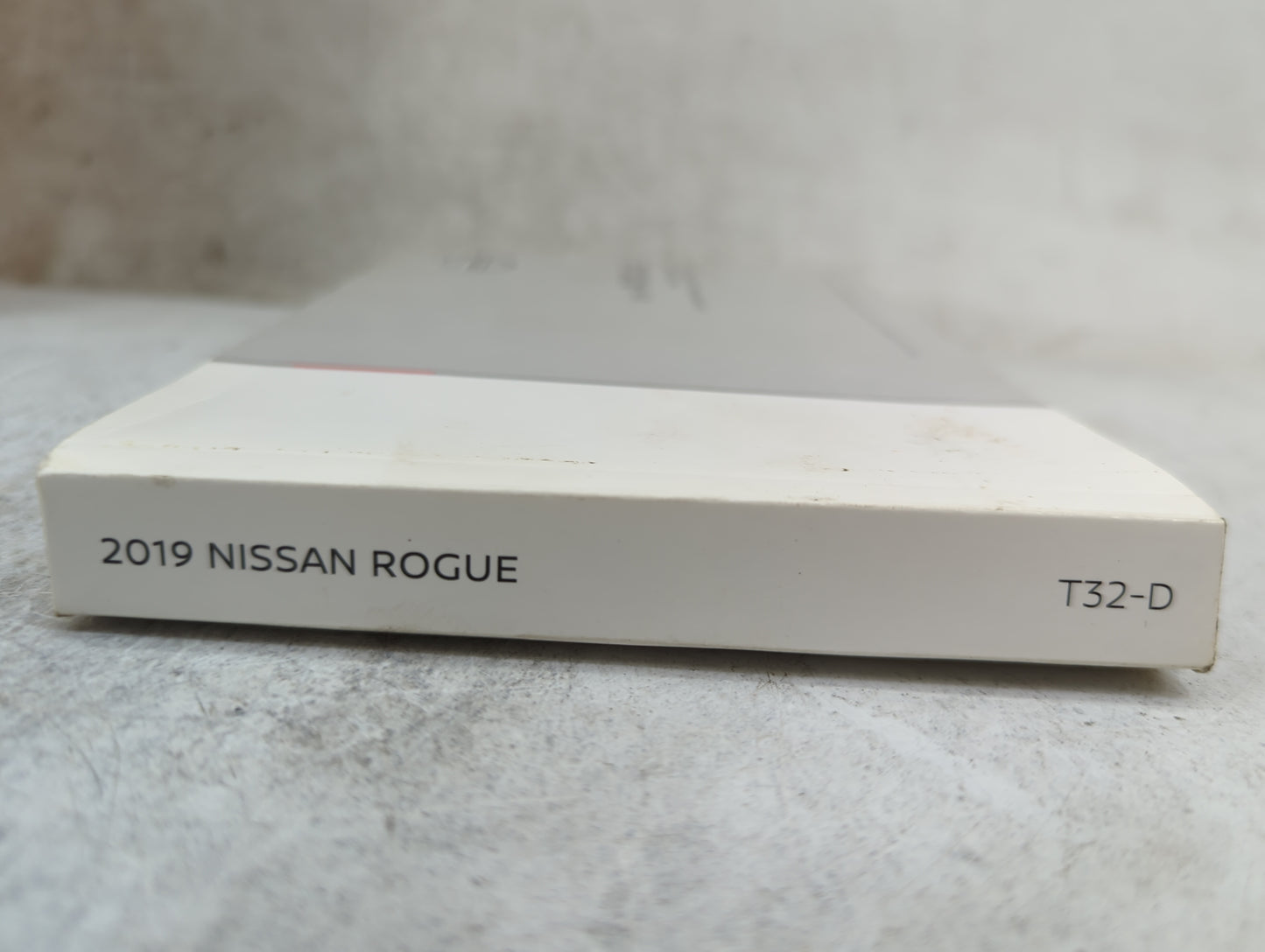 2019 Nissan Rogue Owners Manual Book Guide P/N:OM19EA 0T32U1 OEM Used Auto Parts - Oemusedautoparts1.com