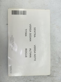 2019 Nissan Rogue Owners Manual Book Guide OEM Used Auto Parts - Oemusedautoparts1.com