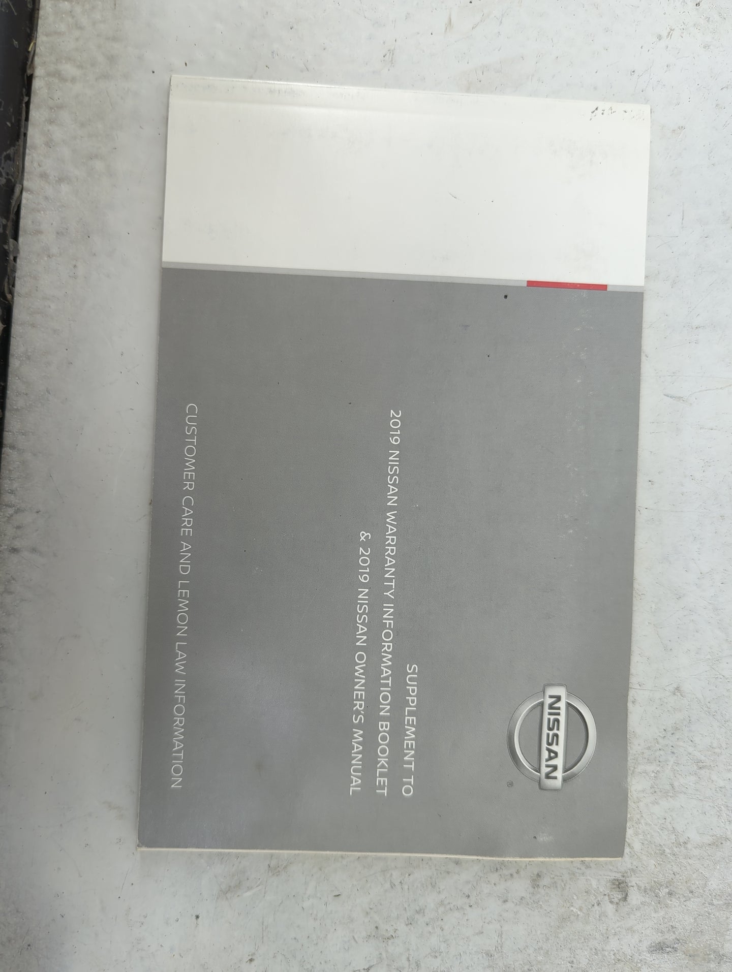 2019 Nissan Rogue Owners Manual Book Guide OEM Used Auto Parts - Oemusedautoparts1.com