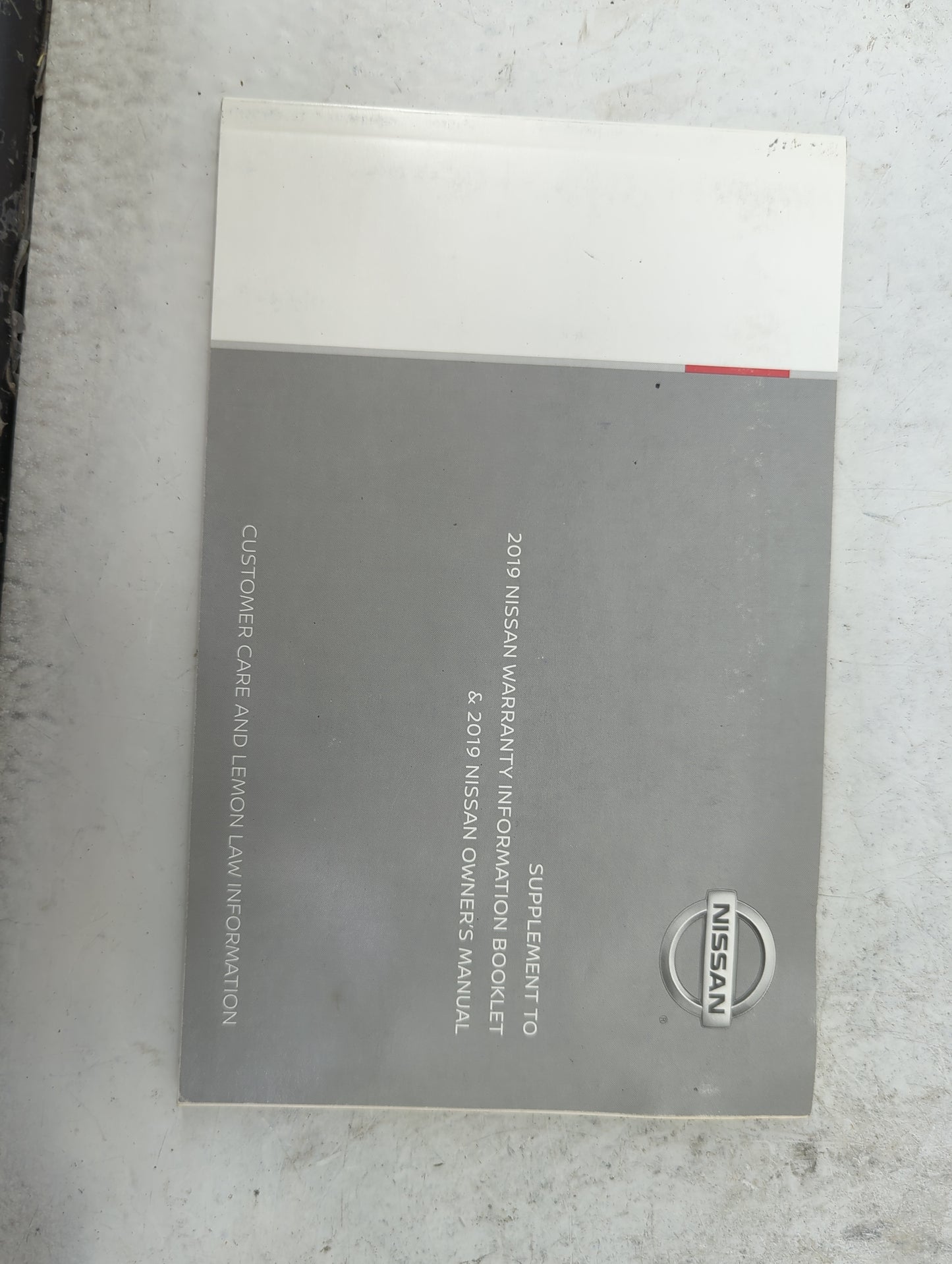 2019 Nissan Rogue Owners Manual Book Guide OEM Used Auto Parts - Oemusedautoparts1.com