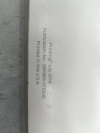 2019 Nissan Rogue Owners Manual Book Guide P/N:OM19EA 0T32U0 OEM Used Auto Parts - Oemusedautoparts1.com