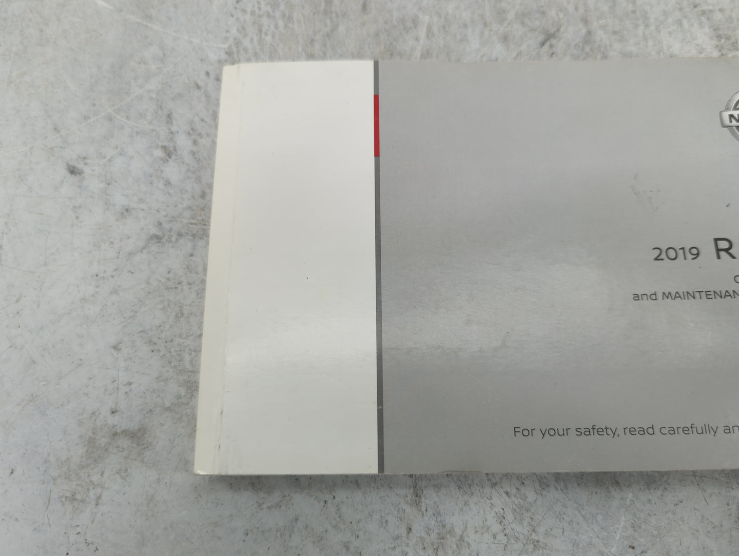 2019 Nissan Rogue Owners Manual Book Guide P/N:OM19EA 0T32U0 OEM Used Auto Parts - Oemusedautoparts1.com