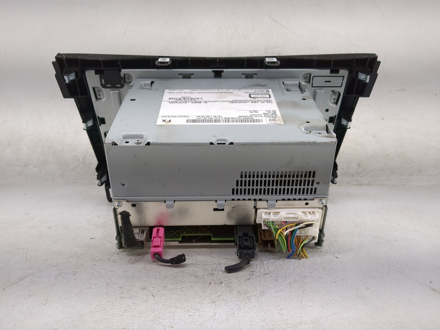 2018-2020 Nissan Rogue Radio AM FM Cd Player Receiver Replacement P/N:2591A8FMOB AIVIP32R0, YBN-AIVIP32R0 Fits Fits 2018 201