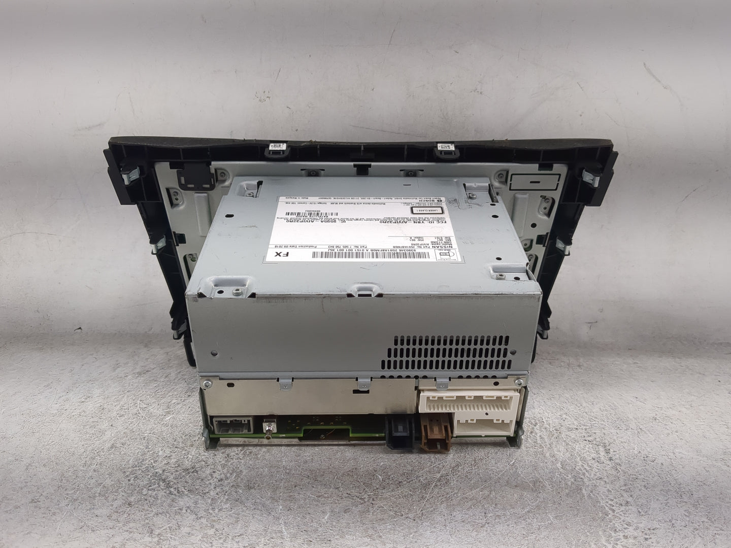 2018-2020 Nissan Rogue Radio AM FM Cd Player Receiver Replacement P/N:2591A8FM0B 7505750843, AIVIP32R0 Fits Fits 2018 2019 2