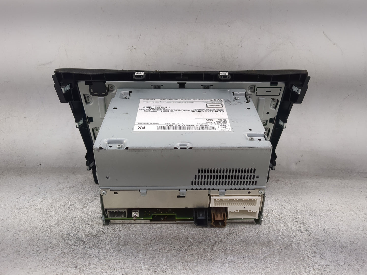 2018-2020 Nissan Rogue Radio AM FM Cd Player Receiver Replacement P/N:2591A8FM0B 7505750843, AIVIP32R0 Fits Fits 2018 2019 2