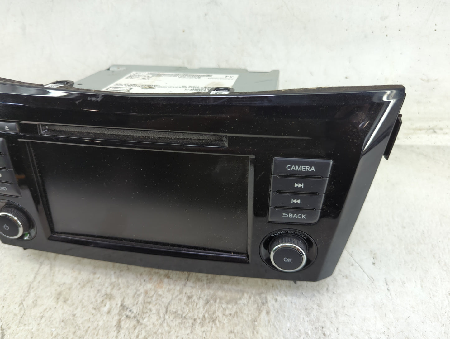 2018-2020 Nissan Rogue Radio AM FM Cd Player Receiver Replacement P/N:2591A8F90B 7505750847, AIVIP32R0 Fits Fits 2018 2019 2
