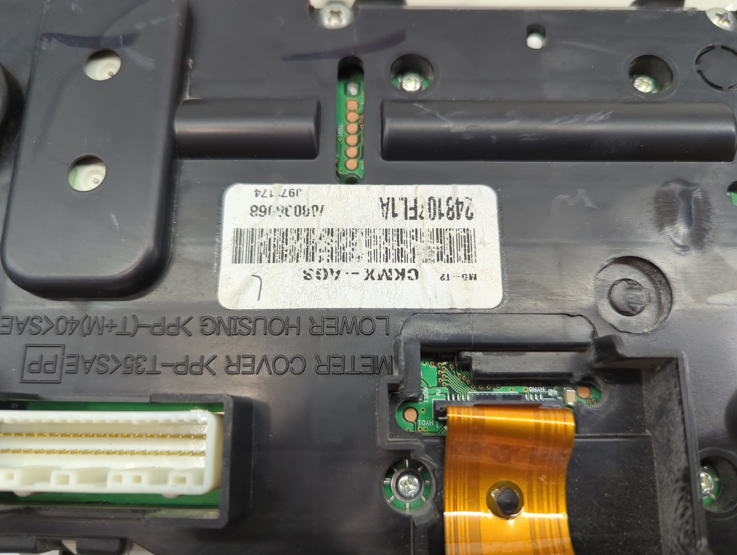 2019 Nissan Rogue Instrument Cluster Speedometer Gauges P/N:248107FL1A CKWX-A03 Miles: Fits OEM Used Auto Parts - Oemusedaut