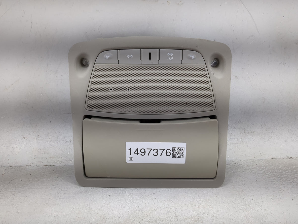 2019 Nissan Rogue Overhead Roof Console Tan - Oemusedautoparts1.com