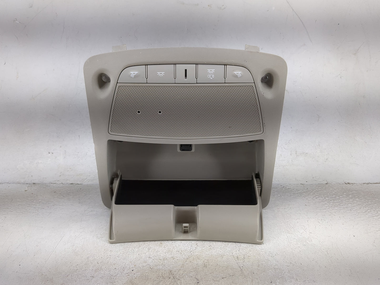 2019 Nissan Rogue Overhead Roof Console Tan - Oemusedautoparts1.com