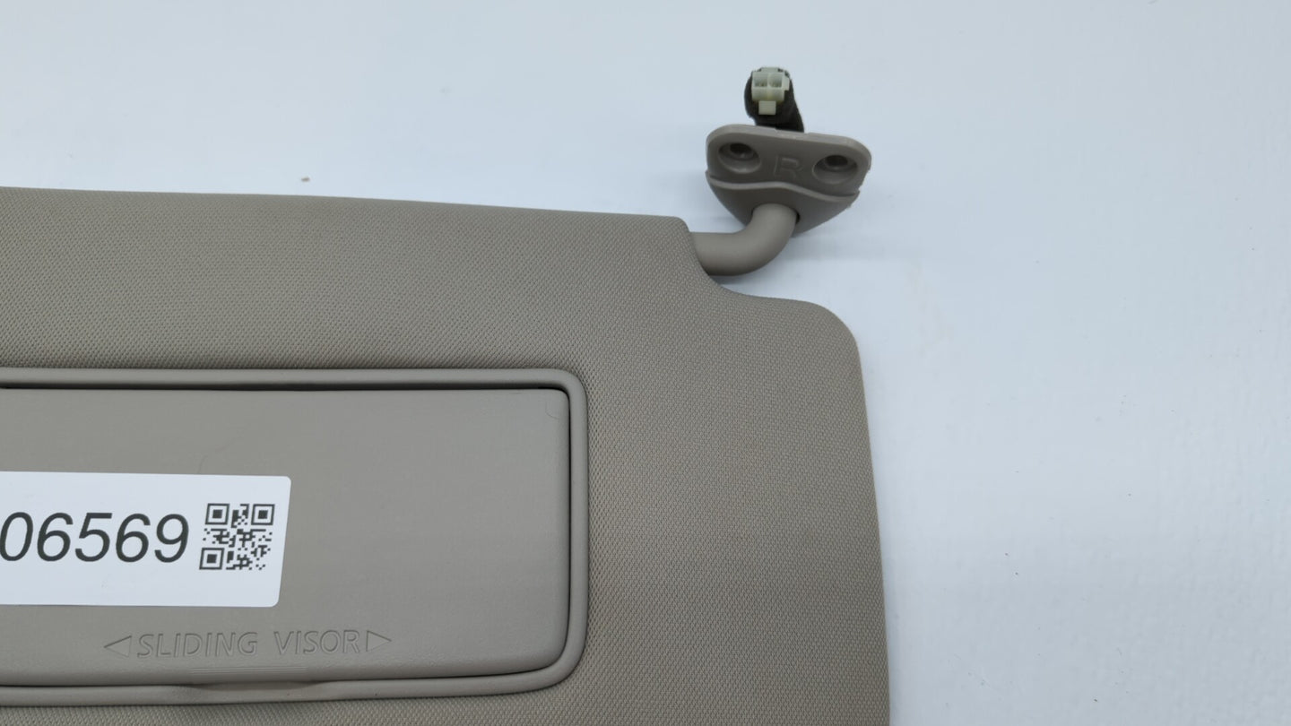 2018-2020 Nissan Rogue Sun Visor Shade Replacement Passenger Right Mirror Fits Fits 2018 2019 2020 OEM Used Auto Parts - Oem