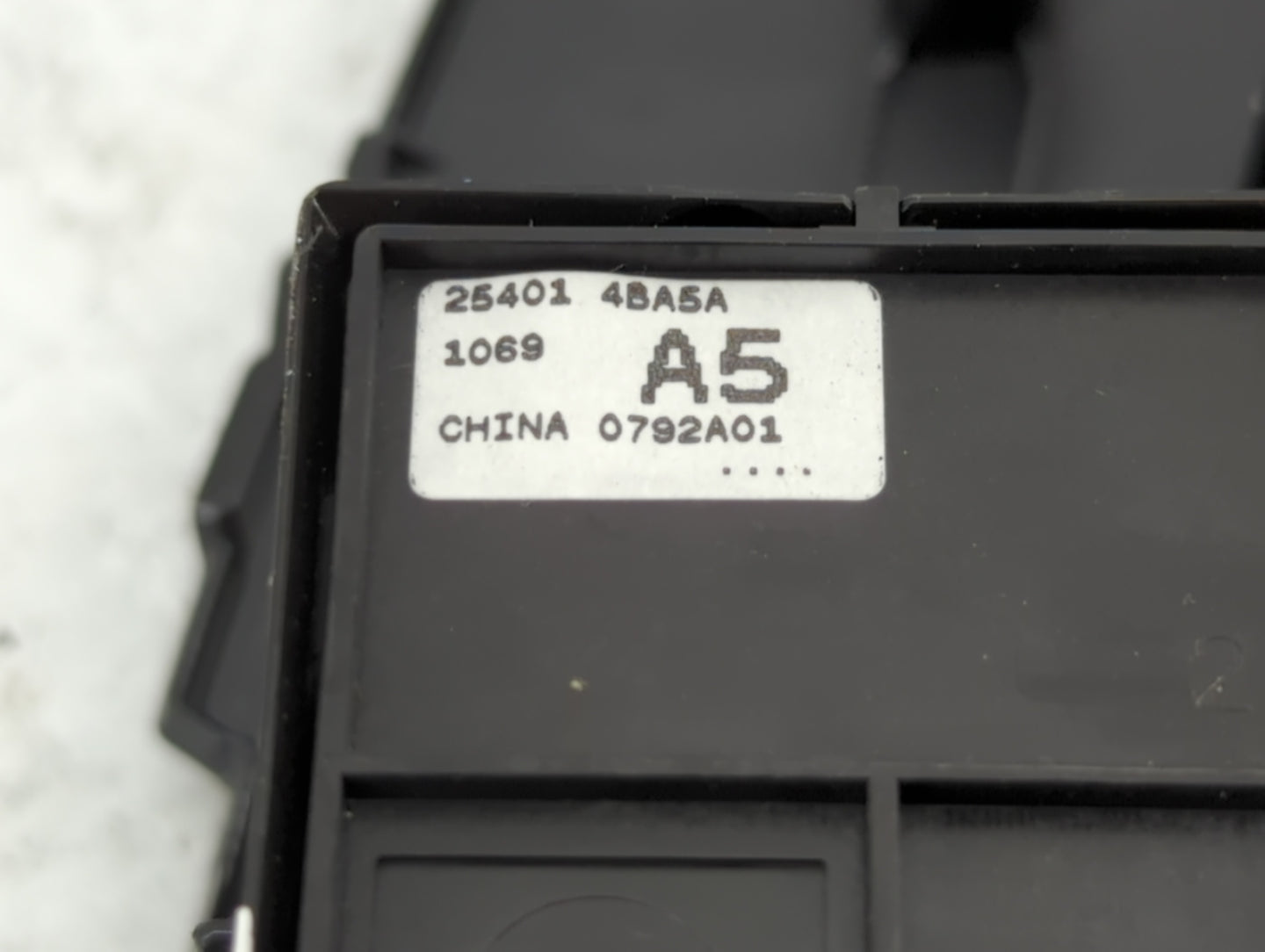 2014-2019 Nissan Rogue Master Power Window Switch Replacement Driver Side Left P/N:80961 EA160 25401 4BA5A Fits OEM Used Aut