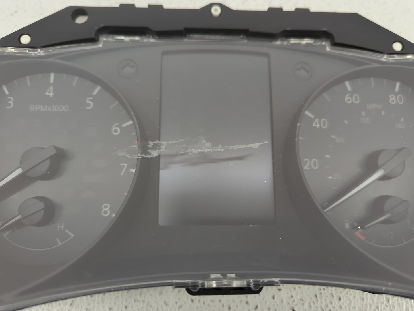 2019-2020 Nissan Rogue Instrument Cluster Speedometer Gauges P/N:5HT0A/I01A 5HT0A/X4C7 Fits Fits 2019 2020 OEM Used Auto Par