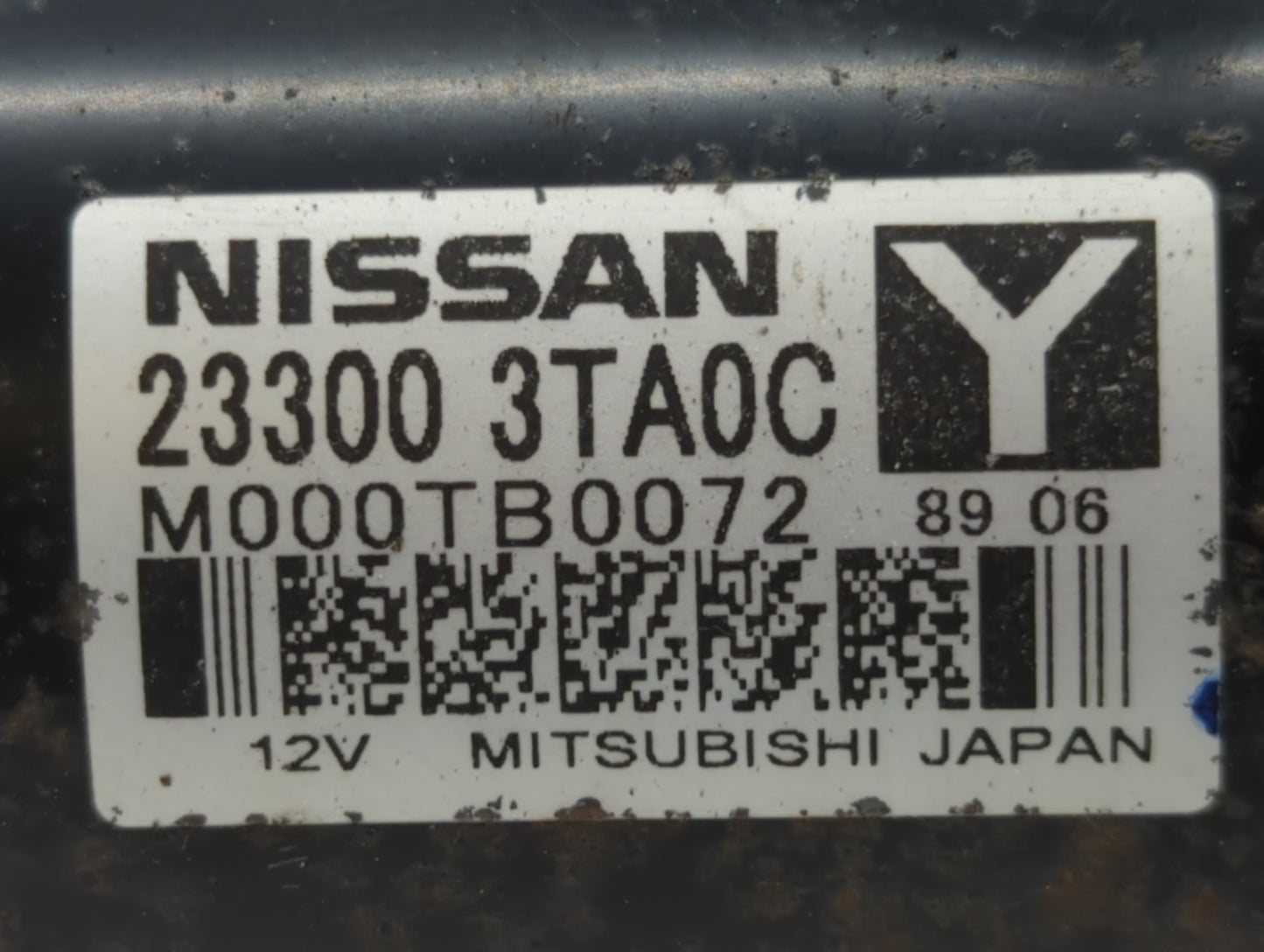 2015-2020 Nissan Rogue Car Starter Motor Solenoid OEM P/N:23300 3TA0C Fits Fits 2015 2016 2017 2018 2019 2020 OEM Used Auto 