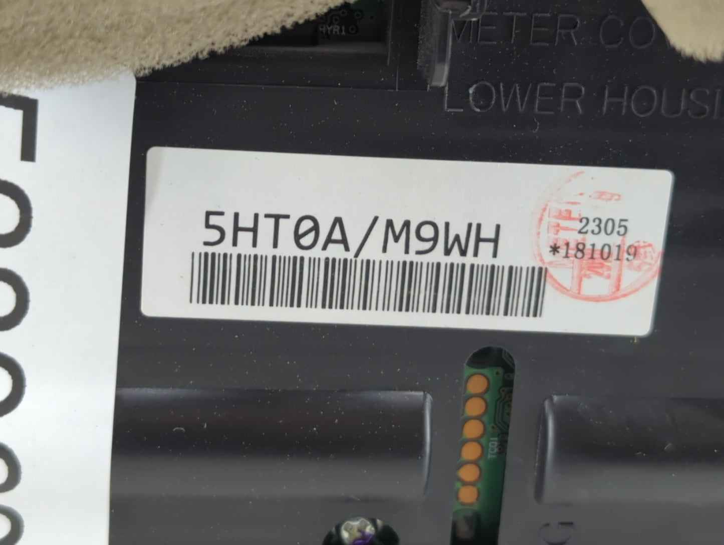 2019 Nissan Rogue Instrument Cluster Speedometer Gauges P/N:5HT0A/M9WH Miles: Fits OEM Used Auto Parts - Oemusedautoparts1.c