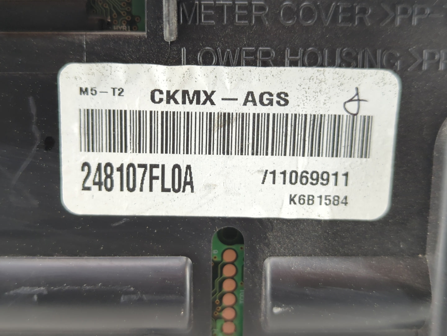 2019-2020 Nissan Rogue Instrument Cluster Speedometer Gauges P/N:248107FL0A Fits Fits 2019 2020 OEM Used Auto Parts - Oemuse