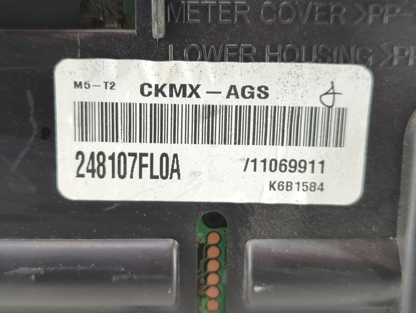 2019-2020 Nissan Rogue Instrument Cluster Speedometer Gauges P/N:248107FL0A Fits Fits 2019 2020 OEM Used Auto Parts - Oemuse
