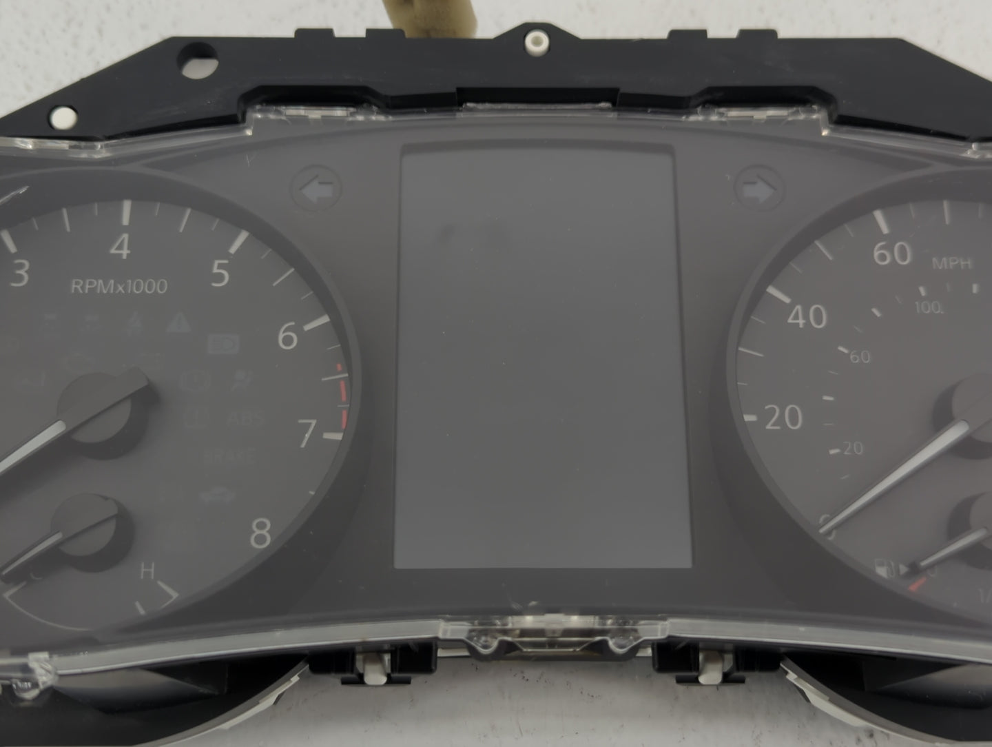 2019-2020 Nissan Rogue Instrument Cluster Speedometer Gauges P/N:7FM0A Miles: Fits Fits 2019 2020 OEM Used Auto Parts - Oemu