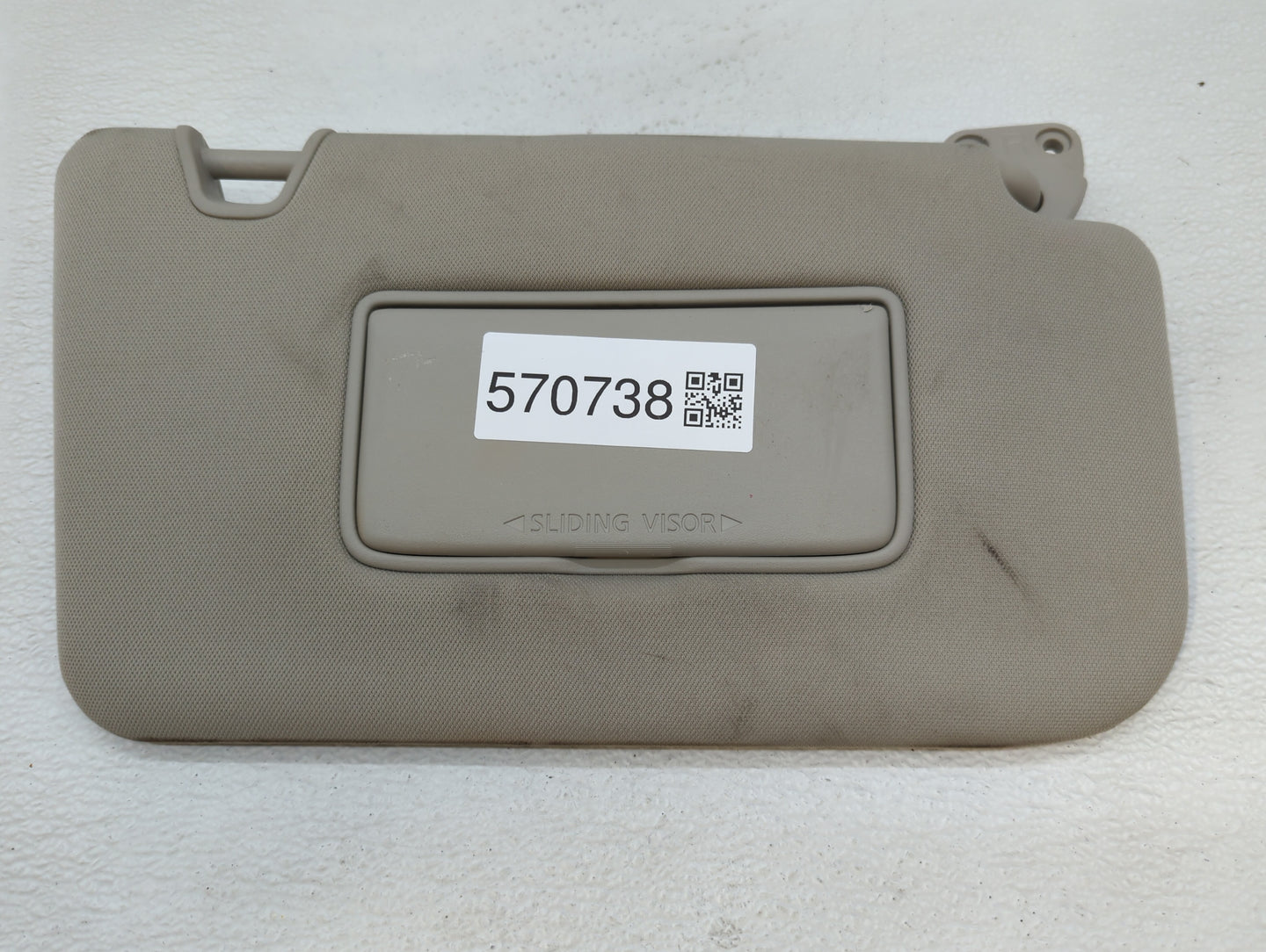 2018-2020 Nissan Rogue Sun Visor Shade Replacement Driver Left Mirror Fits Fits 2018 2019 2020 OEM Used Auto Parts - Oemused