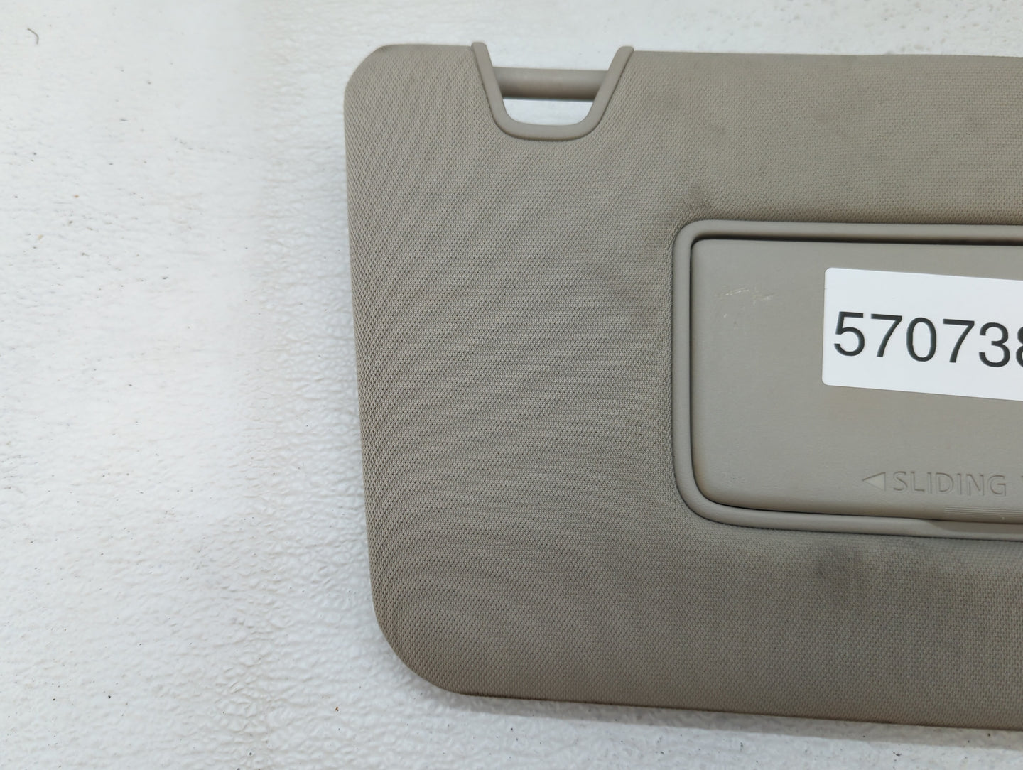 2018-2020 Nissan Rogue Sun Visor Shade Replacement Driver Left Mirror Fits Fits 2018 2019 2020 OEM Used Auto Parts - Oemused