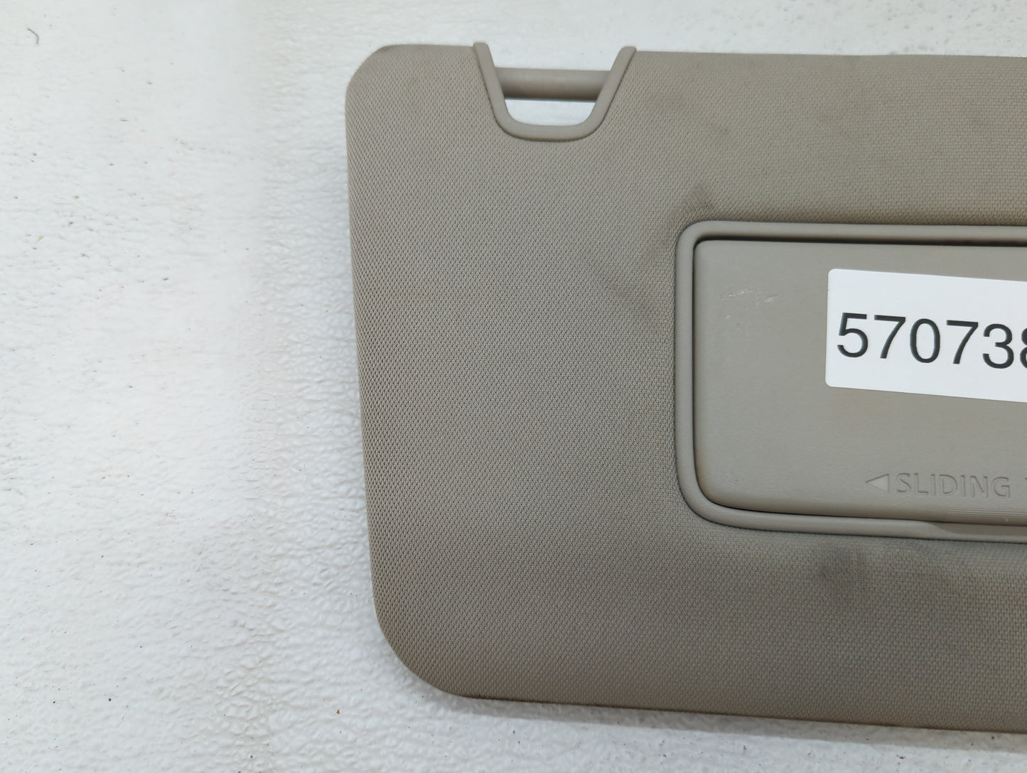 2018-2020 Nissan Rogue Sun Visor Shade Replacement Driver Left Mirror Fits Fits 2018 2019 2020 OEM Used Auto Parts - Oemused