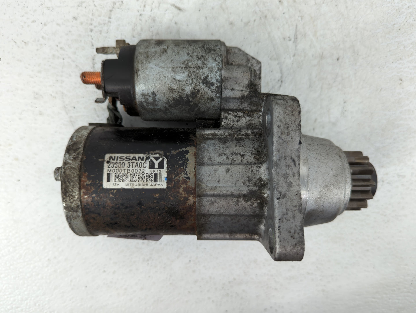 2015-2020 Nissan Rogue Car Starter Motor Solenoid OEM P/N:2300 3TA0C Fits Fits 2015 2016 2017 2018 2019 2020 OEM Used Auto P