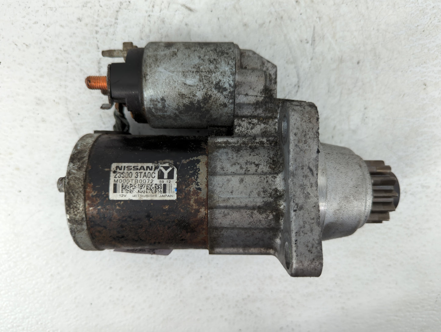 2015-2020 Nissan Rogue Car Starter Motor Solenoid OEM P/N:2300 3TA0C Fits Fits 2015 2016 2017 2018 2019 2020 OEM Used Auto P