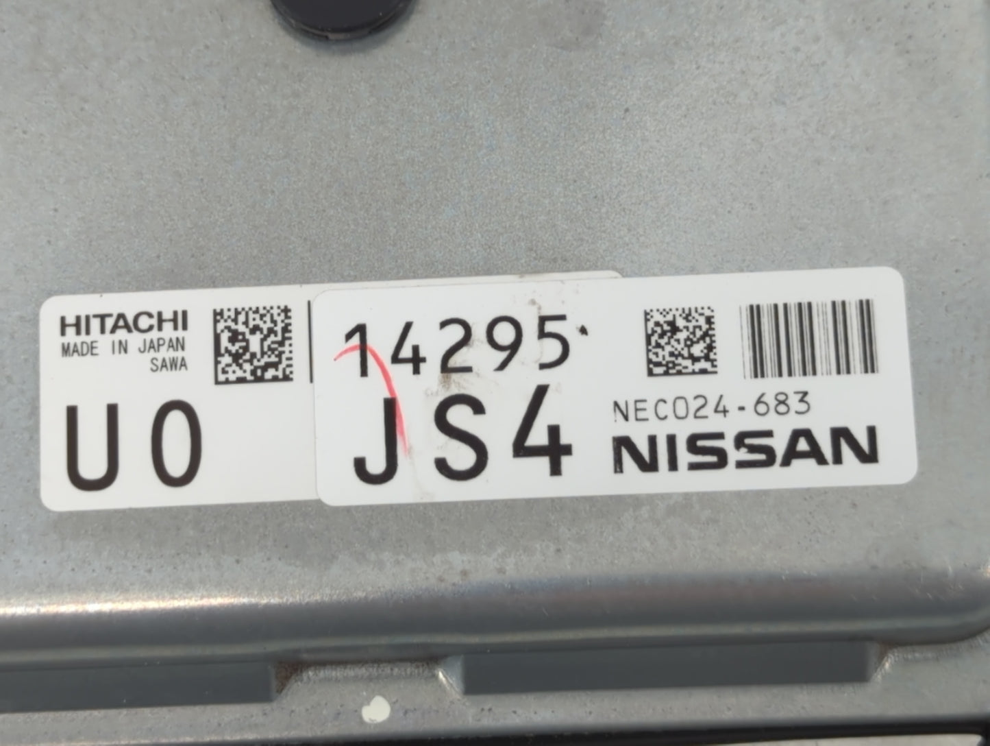 2018-2020 Nissan Rogue PCM Engine Control Computer ECU ECM PCU OEM P/N:NEC024-683 14295 JS4 Fits Fits 2018 2019 2020 OEM Use