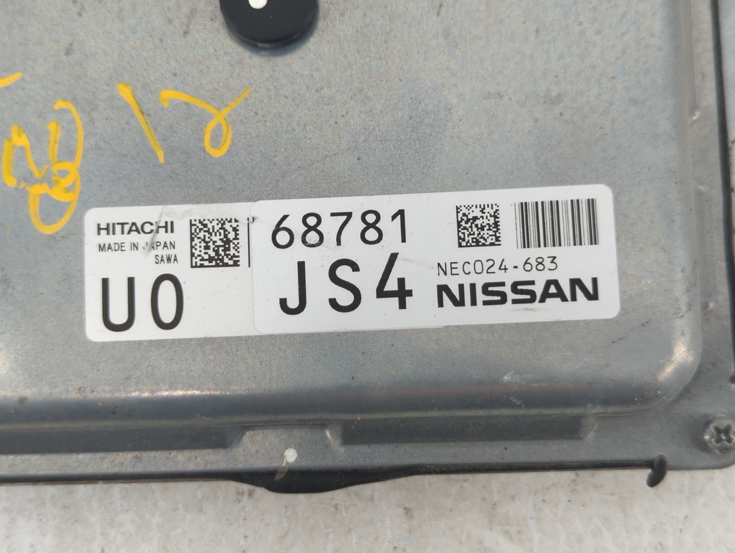 2018-2020 Nissan Rogue PCM Engine Control Computer ECU ECM PCU OEM P/N:68781 NEC024-683 Fits Fits 2018 2019 2020 OEM Used Au