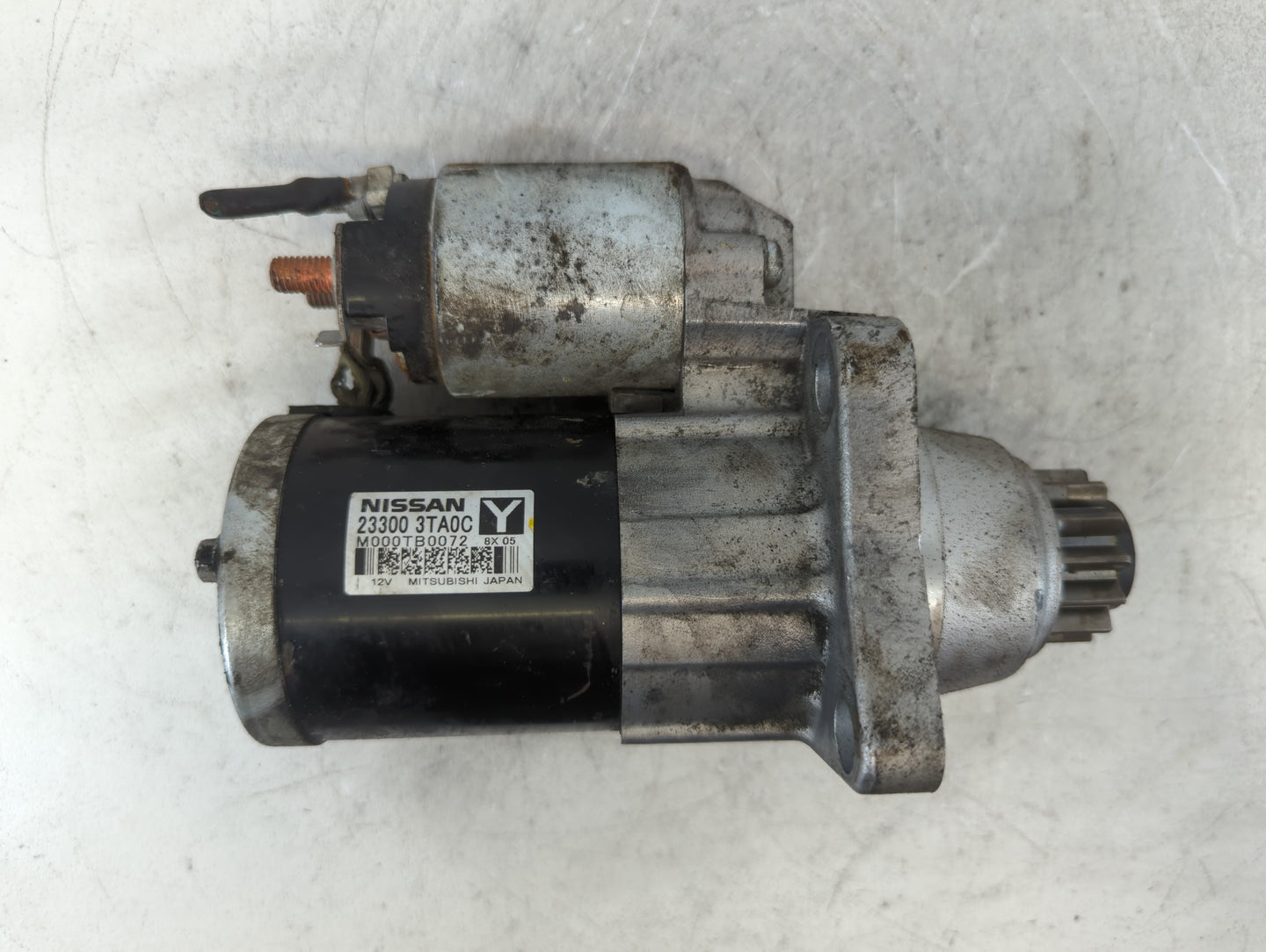 2015-2020 Nissan Rogue Car Starter Motor Solenoid OEM P/N:23300 3TA0C Fits Fits 2015 2016 2017 2018 2019 2020 OEM Used Auto 