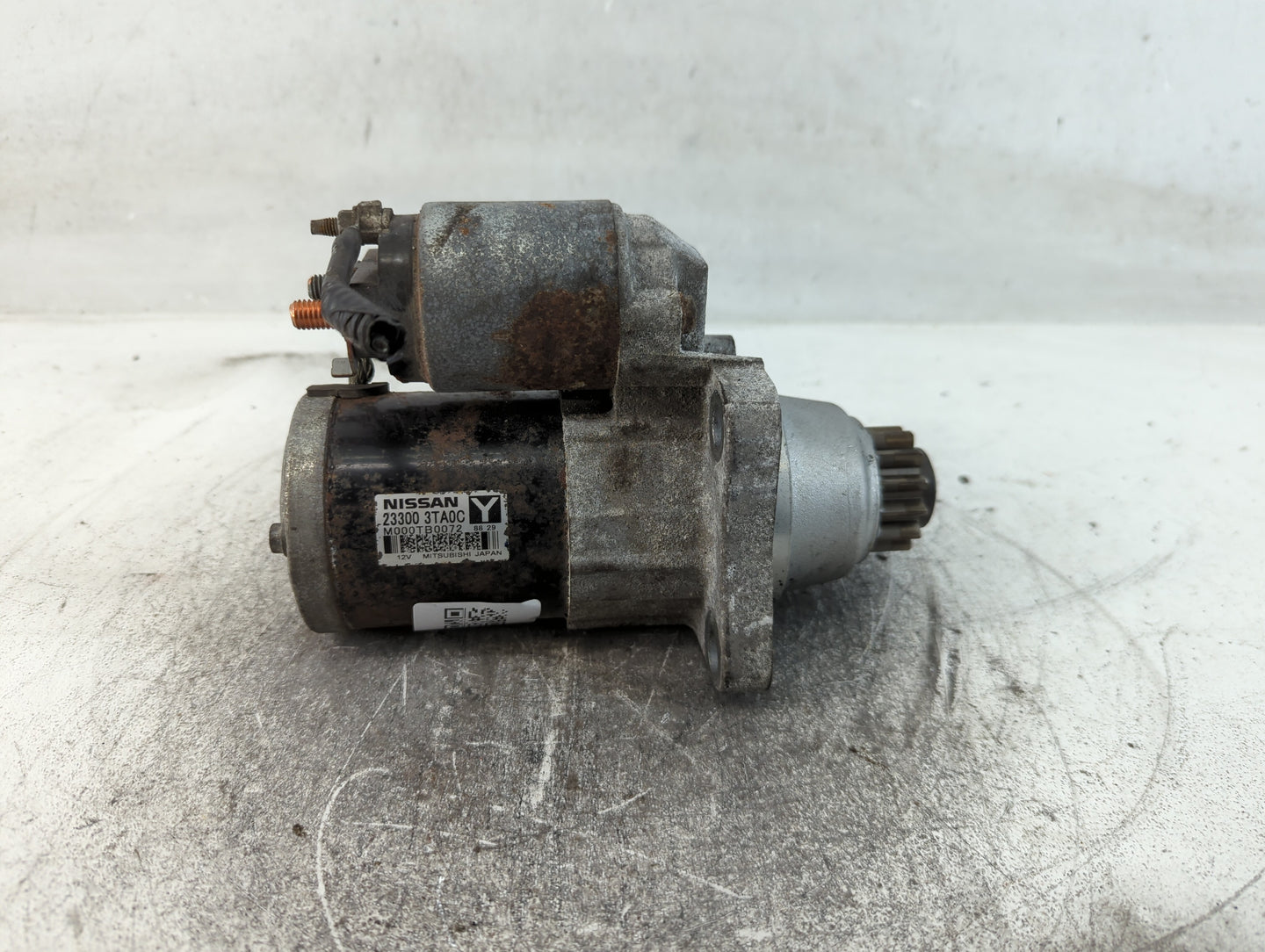 2015-2020 Nissan Rogue Car Starter Motor Solenoid OEM P/N:23300 3TA0C Fits Fits 2015 2016 2017 2018 2019 2020 OEM Used Auto 