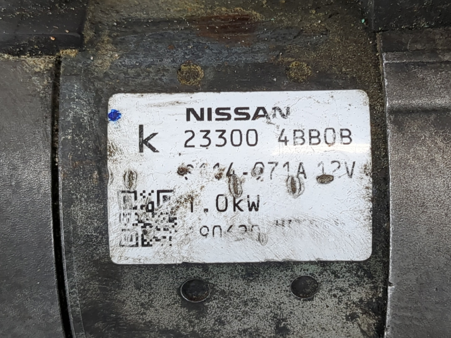 2017-2020 Nissan Rogue Sport Car Starter Motor Solenoid OEM P/N:23300 4BB0B Fits Fits 2017 2018 2019 2020 2021 OEM Used Auto