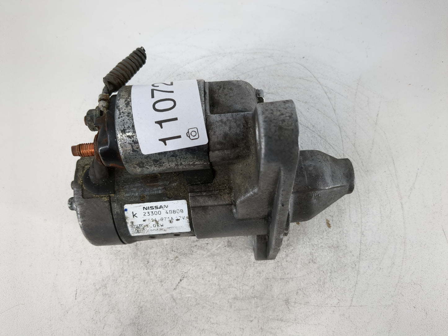2017-2020 Nissan Rogue Sport Car Starter Motor Solenoid OEM P/N:23300 4BB0B Fits Fits 2017 2018 2019 2020 2021 OEM Used Auto