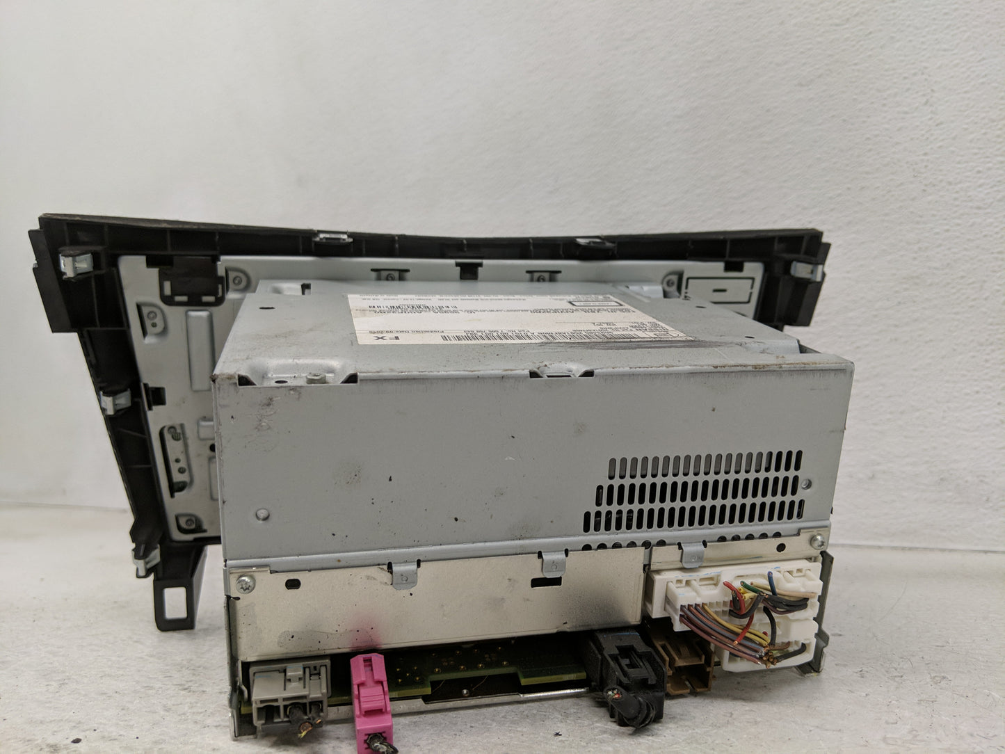 2019-2022 Nissan Rogue Sport Radio AM FM Cd Player Receiver Replacement P/N:2591A8FM0C Fits Fits 2019 2020 2021 2022 OEM Use