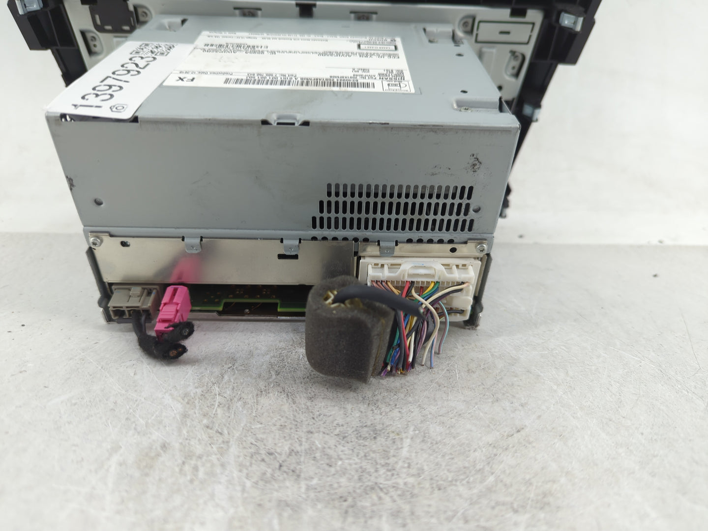 2019-2022 Nissan Rogue Sport Radio AM FM Cd Player Receiver Replacement P/N:2591A8FM0B Fits Fits 2019 2020 2021 2022 OEM Use
