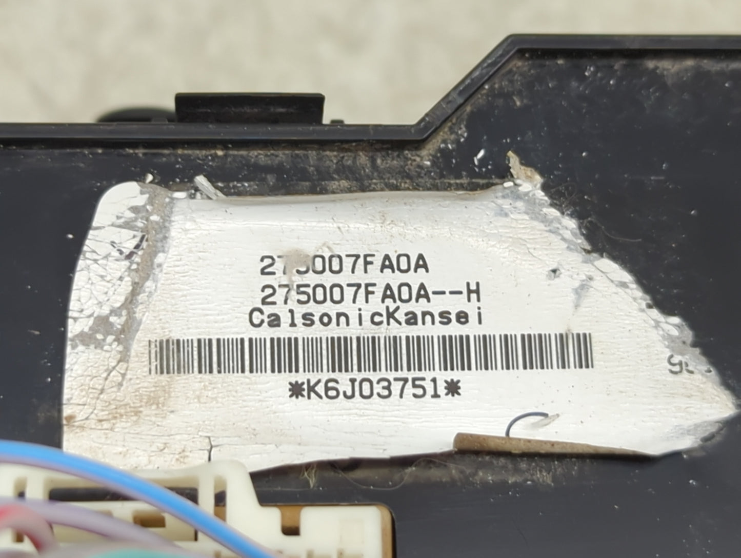 2017-2022 Nissan Rogue Sport Climate Control Module Temperature AC/Heater Replacement P/N:275007FA0A H Fits OEM Used Auto Pa