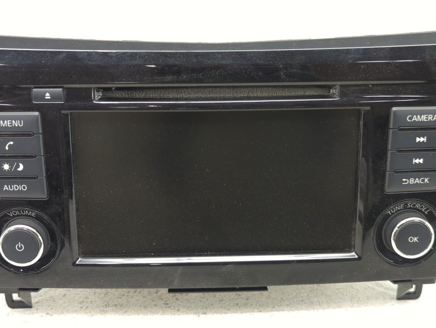 2019-2022 Nissan Rogue Sport Radio AM FM Cd Player Receiver Replacement P/N:2591A8FM0C Fits Fits 2019 2020 2021 2022 OEM Use